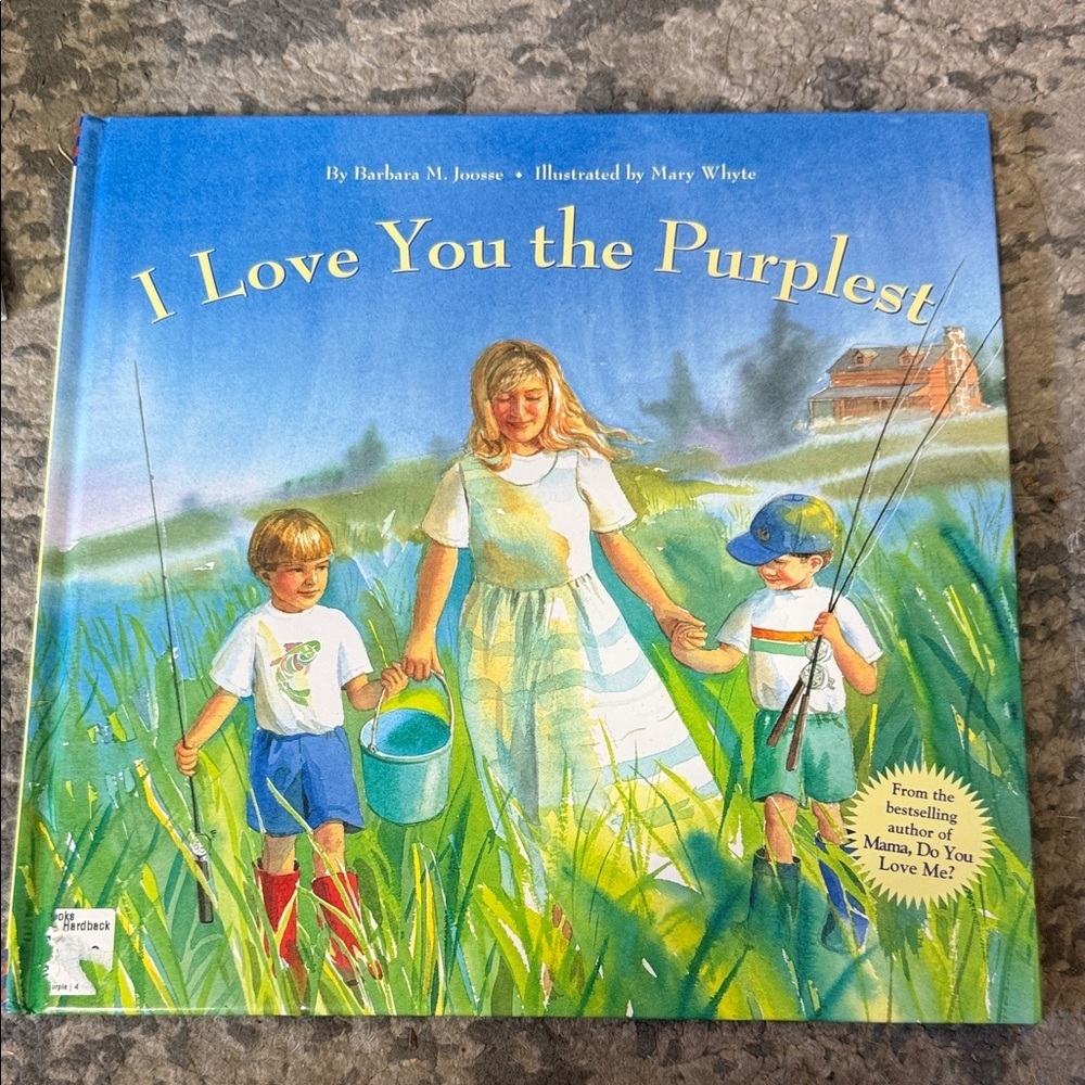 I Love You the Purplest - Illustrated Kids Book (Blue)